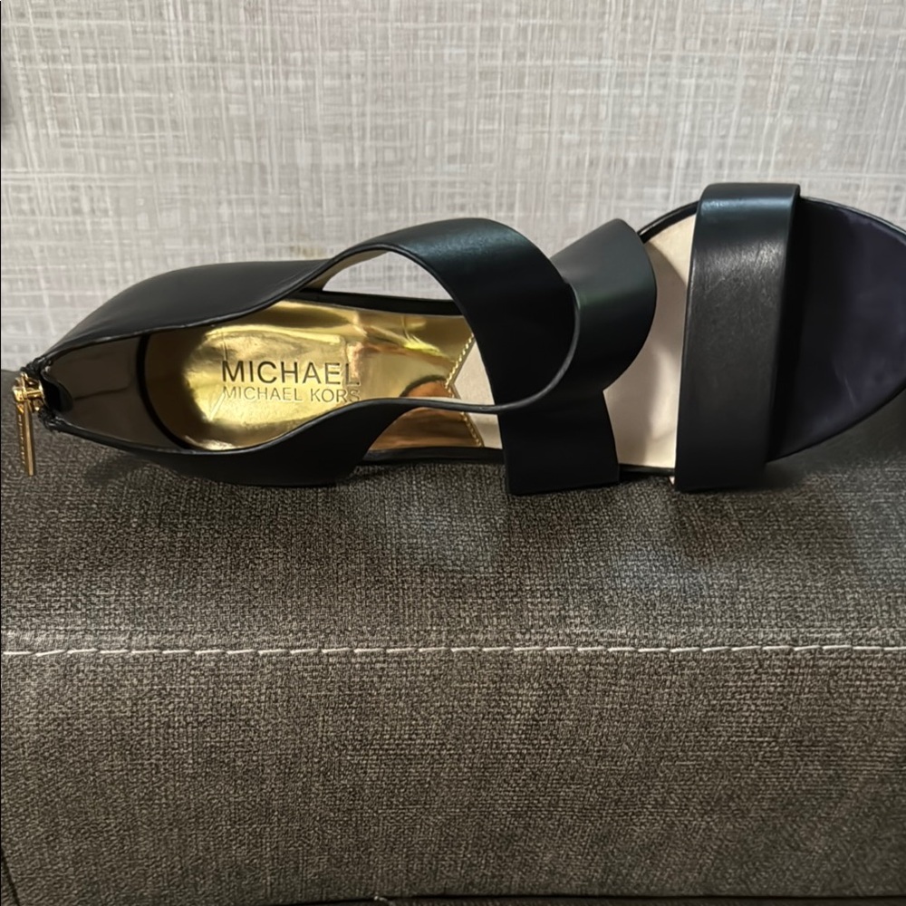 Michael Kors Black Heels with Sleek Design
